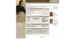 Desktop Screenshot of escrivaworks.org.br