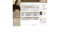 Desktop Screenshot of fr.escrivaworks.org